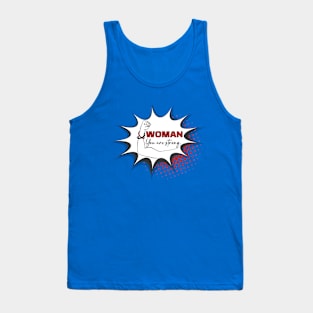 Female biceps Tank Top